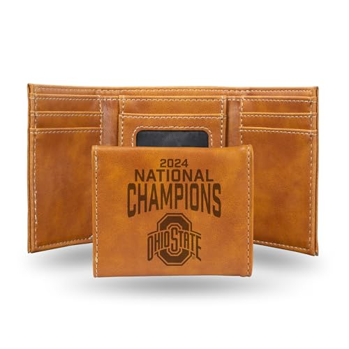 Rico Industries NCAA Ohio State Buckeyes 2025 National College Football Champions Lasergravur dreifach gefaltete Geldbörse – Herren-Accessoire Rico Industries NCAA Ohio State Buckeyes 2025 National College Football Champions Lasergravur dreifach gefaltete Geldbörse – Herren-Accessoire von Rico Industries