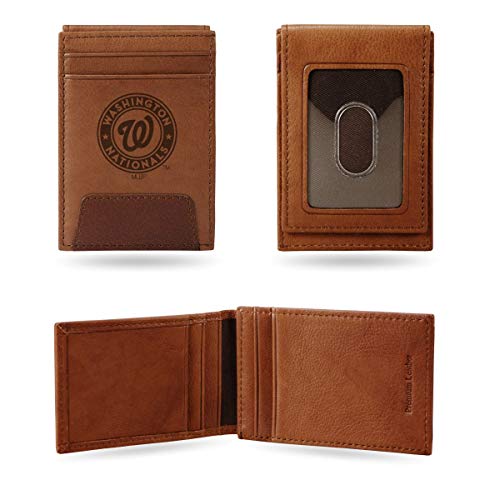 Rico Industries Unisex's Nationals Premium Geldbörse mit Vordertasche, Leder, Einheitsgröße, Mehrfarbig von Rico Industries