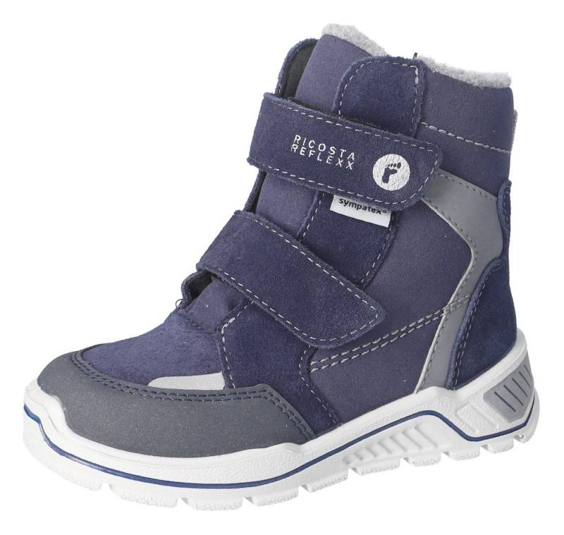 Ricosta JANEK 50 WMS: weit Winterstiefel Snowboots, Klettstiefel mit Sympatex, Größenschablone zum Download von Ricosta