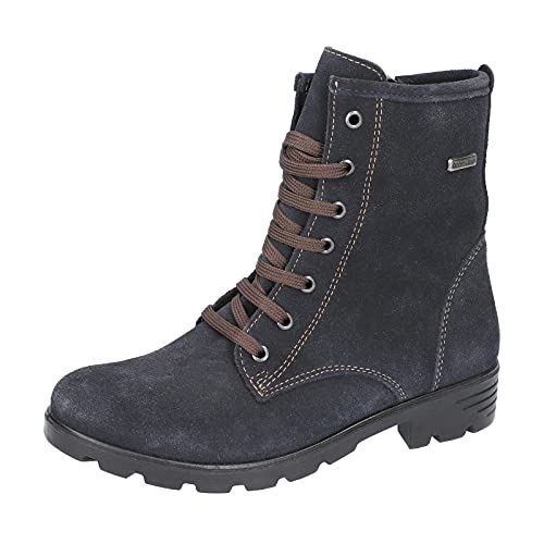 RICOSTA Mädchen Stiefeletten DISERA, Weite: Mittel (WMS),lose Einlage, TEX,winterstiefeletten,warm,gefüttert,kids,boots,see (172),39 EU / 6 UK von RICOSTA