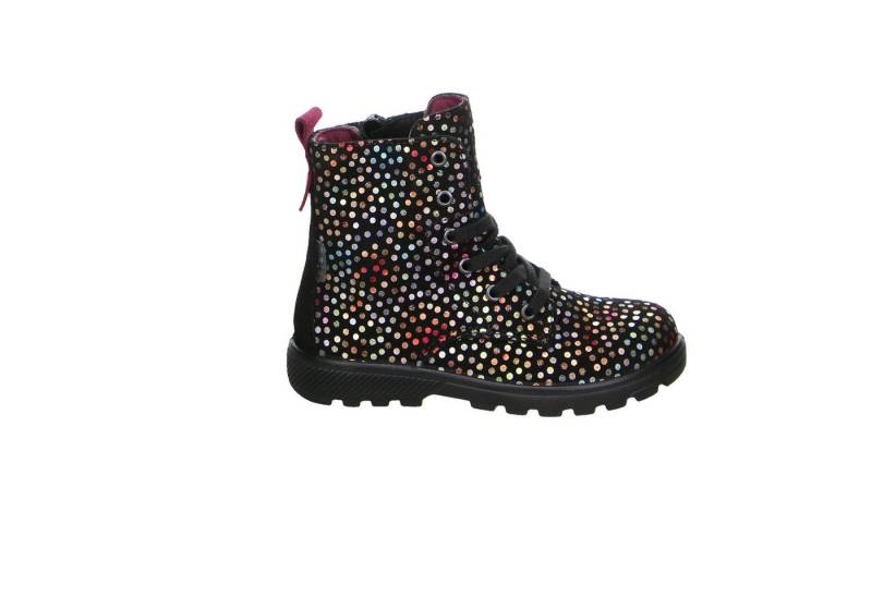 Ricosta Ricosta Anni Metallic, Glanzleder Klettstiefel Winter Mädchen schwarz Winterstiefelette von Ricosta