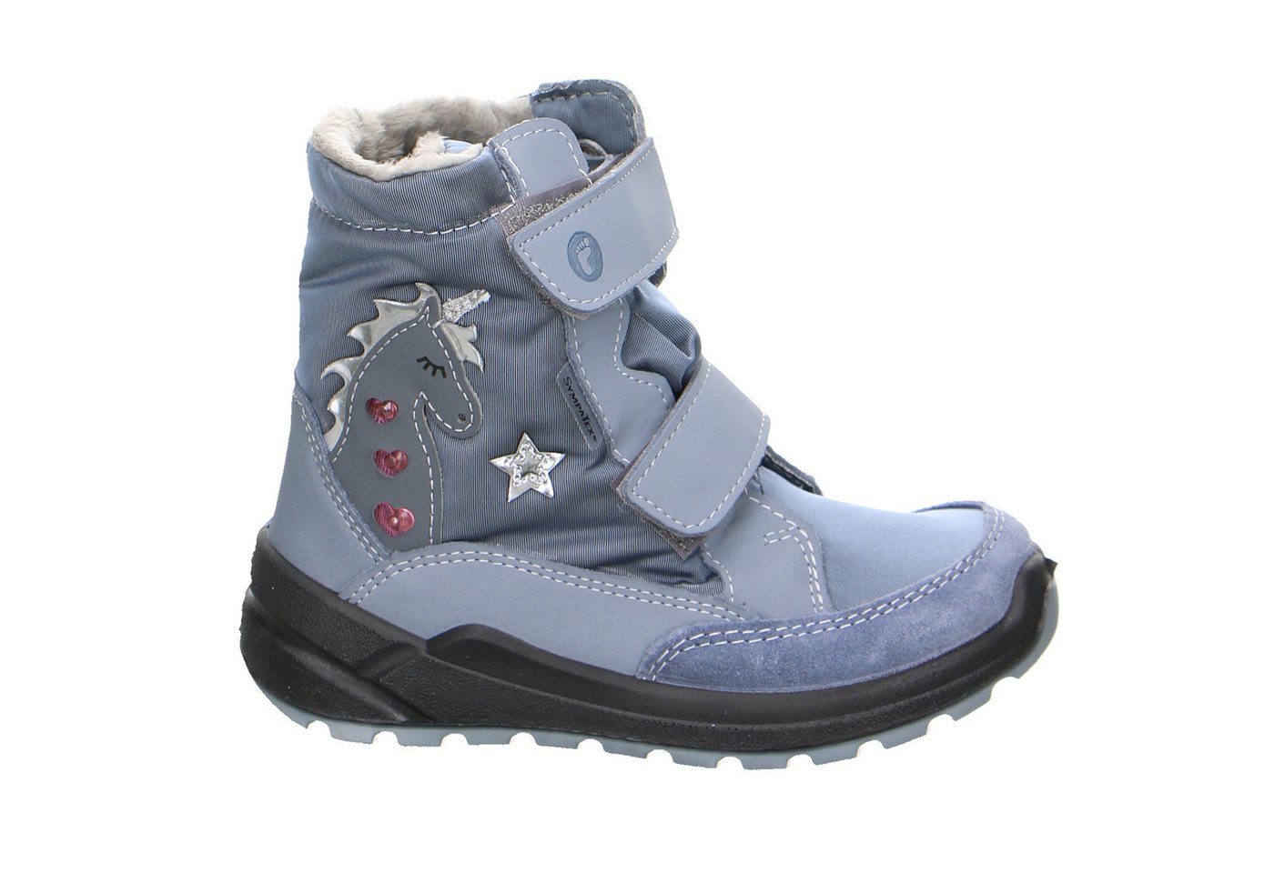 Ricosta Ricosta Annika Synthetik Klettstiefel Winter Mädchen blau Winterstiefelette von Ricosta