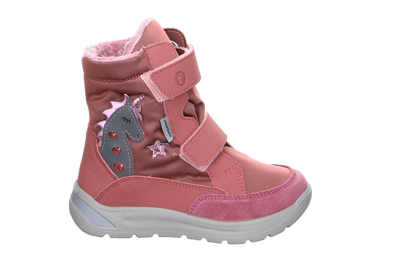 Ricosta Ricosta Annika Velour Klettstiefel Winter Mädchen rot Winterstiefelette von Ricosta