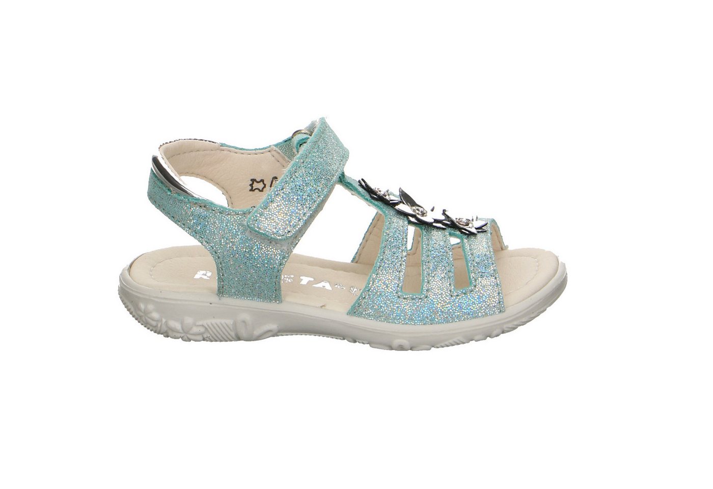 Ricosta Ricosta Cleo Metallic, Glanzleder Sandalen Mädchen grün Sandale von Ricosta
