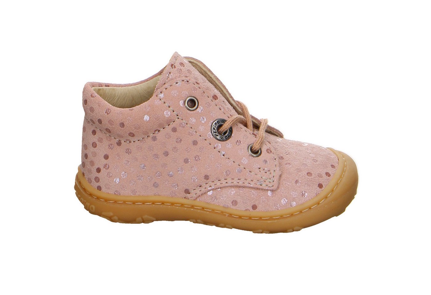 Ricosta Ricosta Dots Metallic, Glanzleder Lauflernschuhe Mädchen rot Lauflernschuh von Ricosta