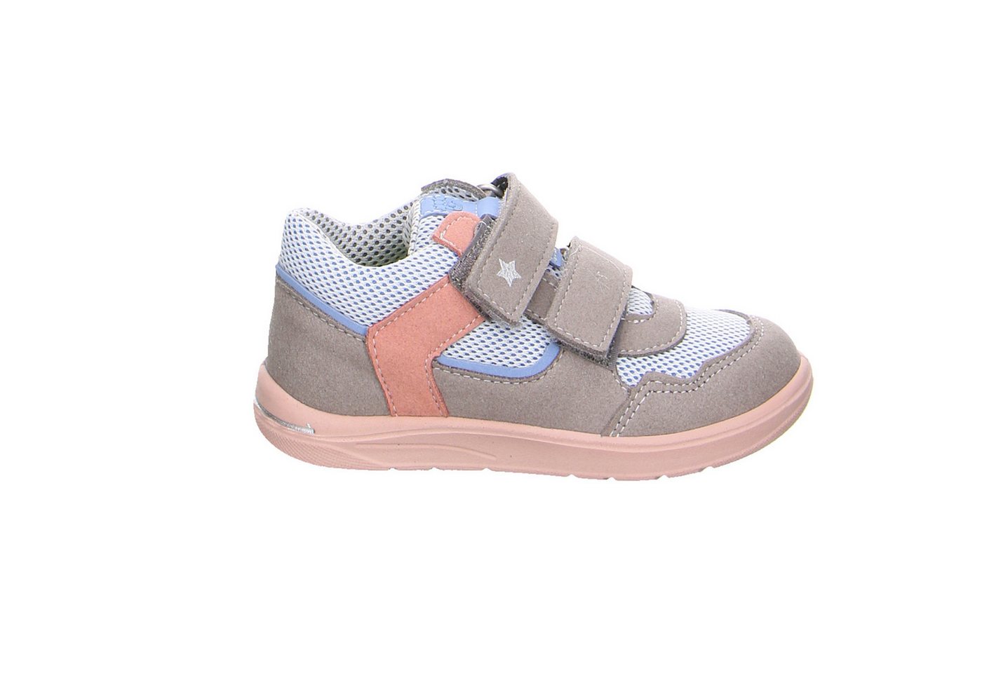 Ricosta Ricosta Elli Synthetik Kletthalbschuh Mädchen grau Klettschuh von Ricosta