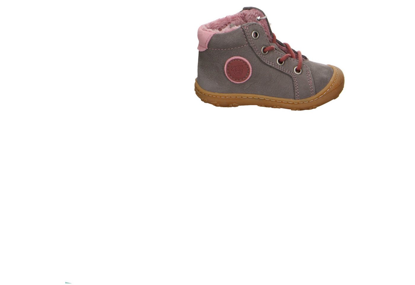 Ricosta Ricosta Georgie Nubuk Schnürstiefel Winter Mädchen grau Winterstiefelette von Ricosta