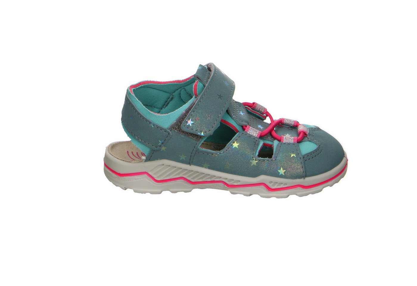 Ricosta Ricosta Gery Synthetik Riegelschuhe Mädchen vorne geschlossen blau Sandale von Ricosta