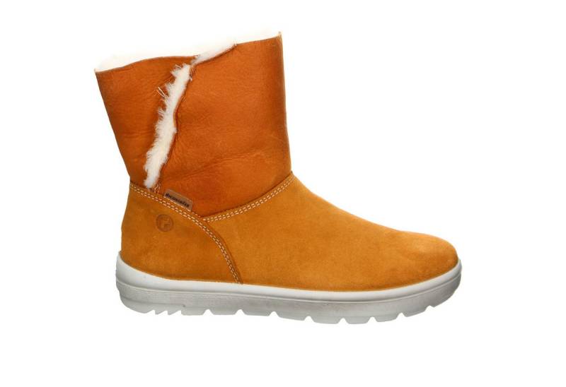 Ricosta Ricosta Nanuk Velour Klettstiefel Winter Mädchen braun Winterstiefelette von Ricosta