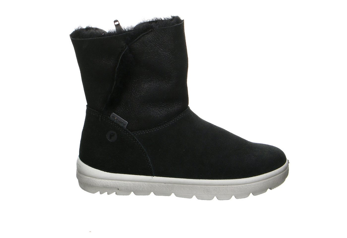 Ricosta Ricosta Nanuk Velour Klettstiefel Winter Mädchen schwarz Winterstiefelette von Ricosta