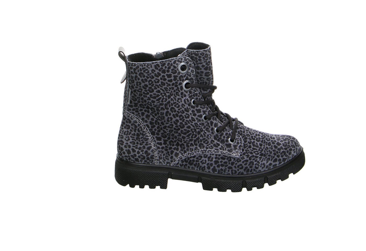 Ricosta Ricosta Suri Reptil-Prägung Klettstiefel Winter Mädchen grau Winterstiefelette von Ricosta