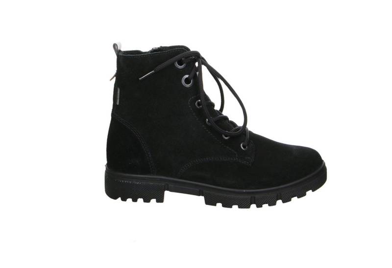 Ricosta Ricosta Suri Velour Schnürstiefel Winter Mädchen schwarz Winterstiefelette von Ricosta