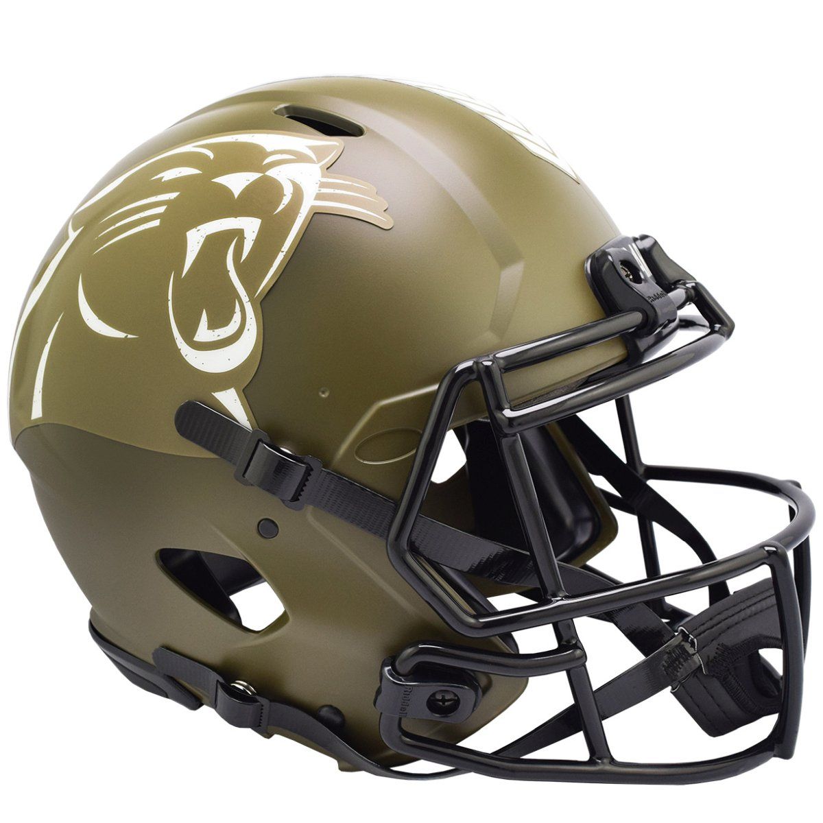 Riddell Authentic Helm - SALUTE TO SERVICE Carolina Panthers Riddell Authentic Helm - SALUTE TO SERVICE Carolina Panthers von Riddell