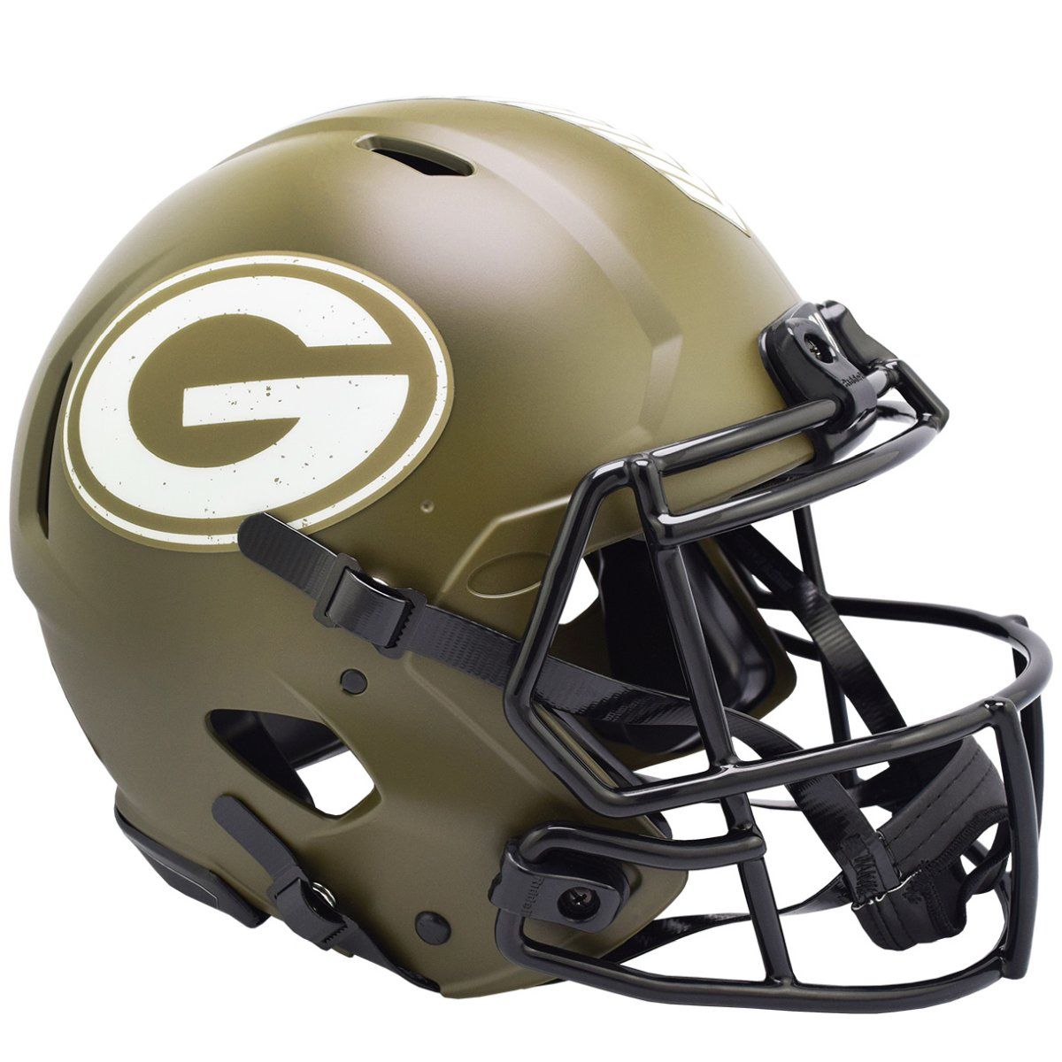 Riddell Authentic Helm - SALUTE TO SERVICE Green Bay Packers Riddell Authentic Helm - SALUTE TO SERVICE Green Bay Packers von Riddell