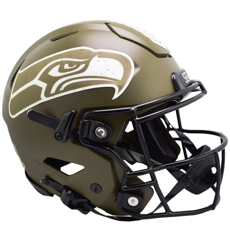 Riddell Authentic SpeedFlex Helm SALUTE Seattle Seahawks von Riddell