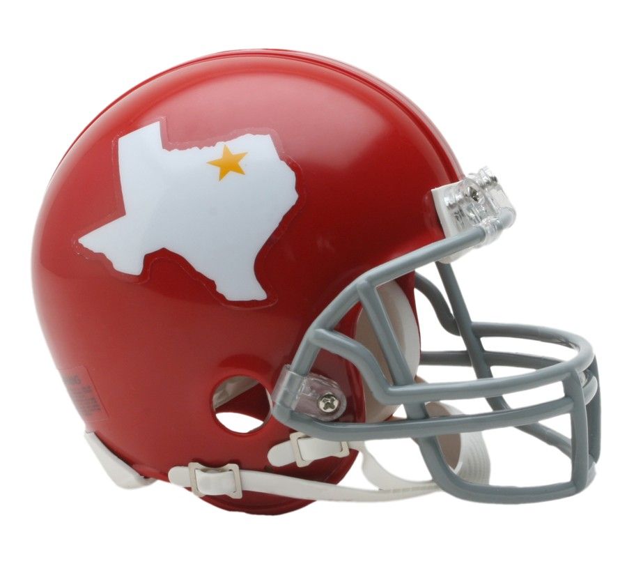 Riddell Mini Football Helm - NFL Dallas Texans 1960-62 von Riddell