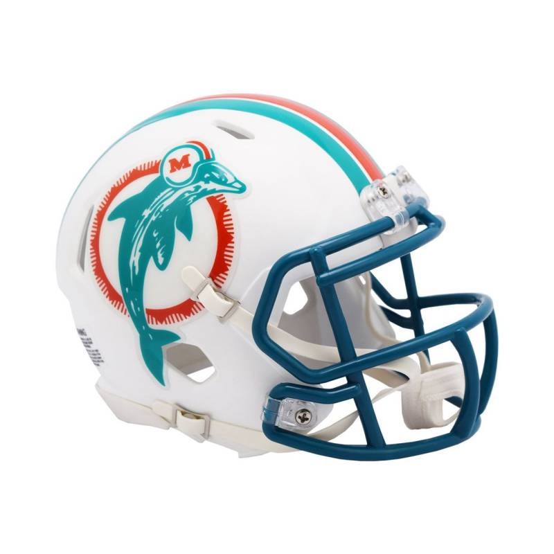 Riddell Mini Football Helm - Speed Miami Dolphins 1980-96 von Riddell