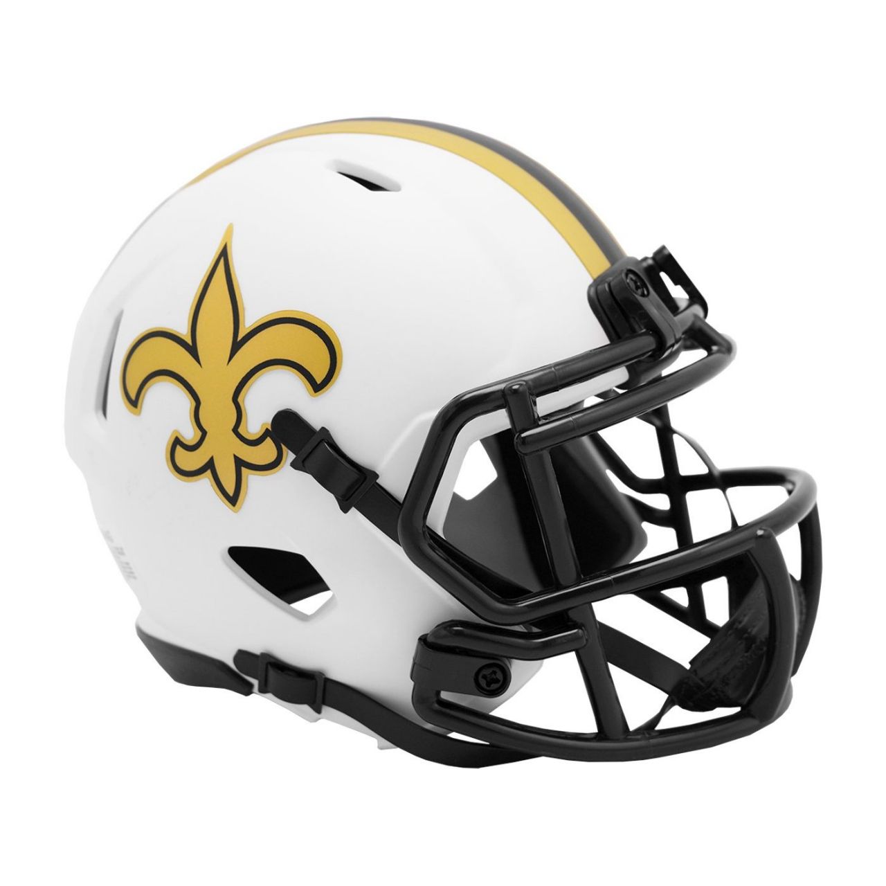 Riddell Speed Mini Football Helm - LUNAR New Orleans Saints von Riddell