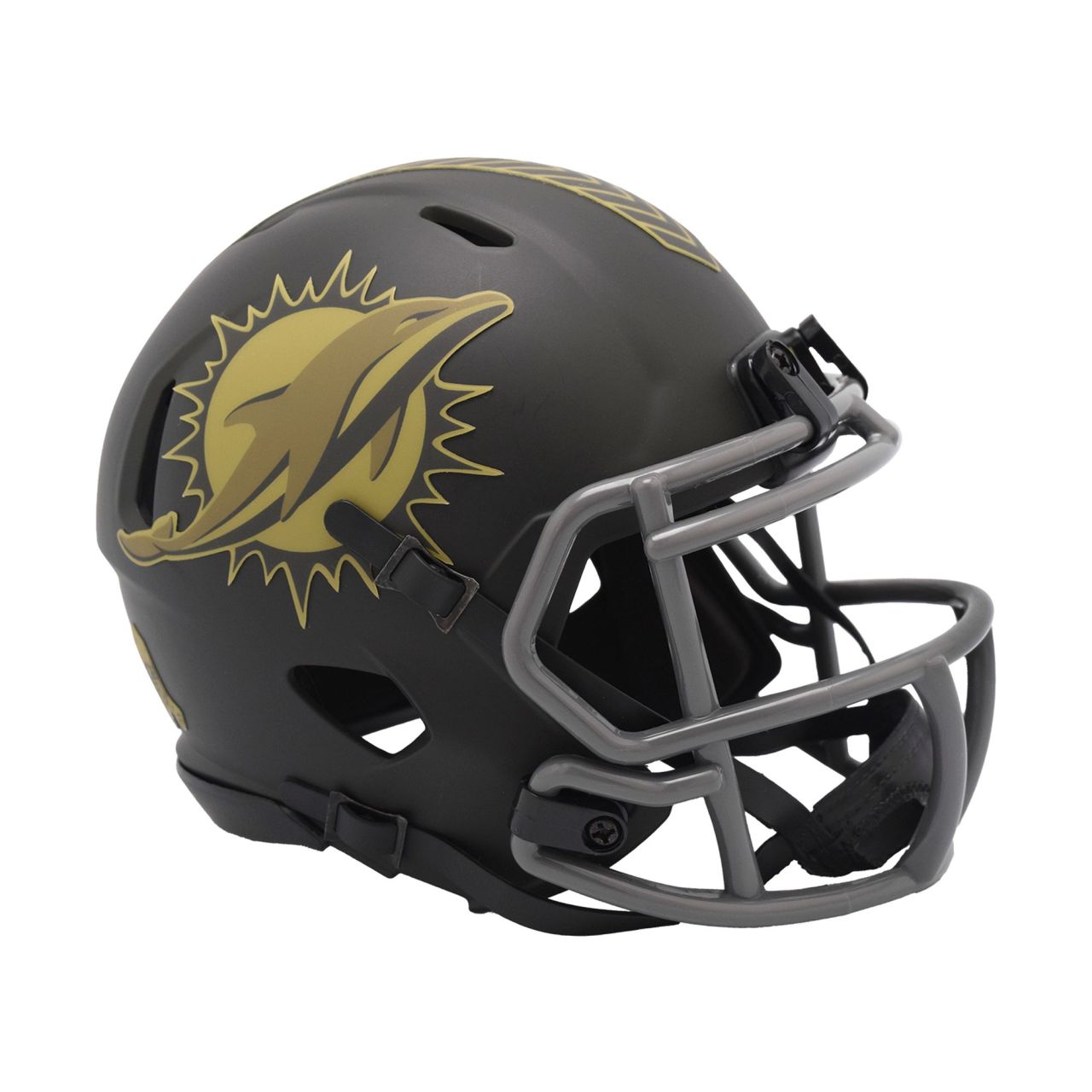 Riddell Speed Mini Football Helm NFL SALUTE Miami Dolphins Riddell Speed Mini Football Helm NFL SALUTE Miami Dolphins von Riddell