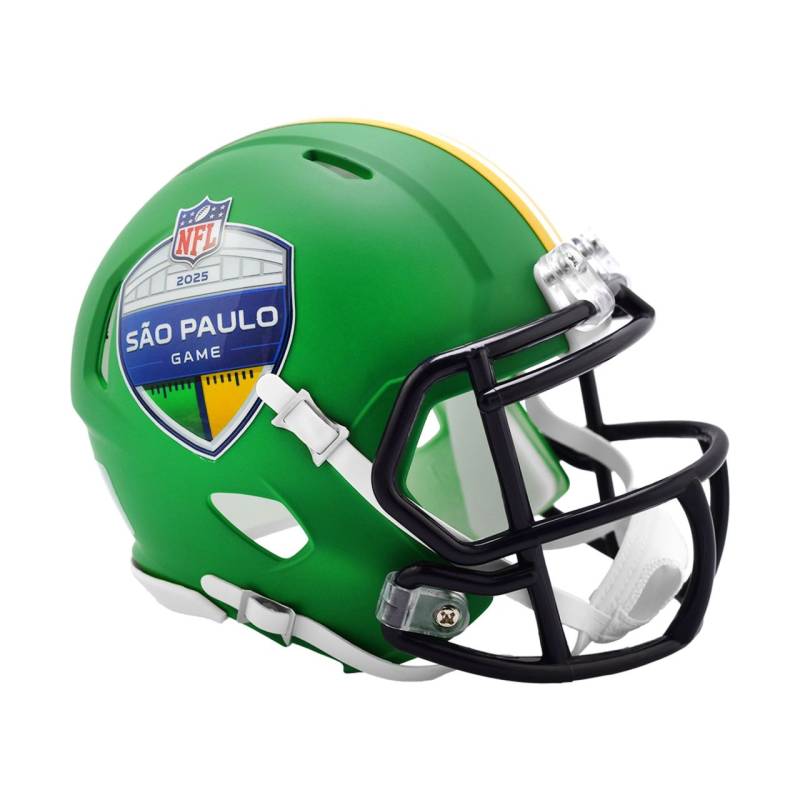 Riddell Speed Mini Football Helm - NFL SAO PAULO 2025 Riddell Speed Mini Football Helm - NFL SAO PAULO 2025 von Riddell