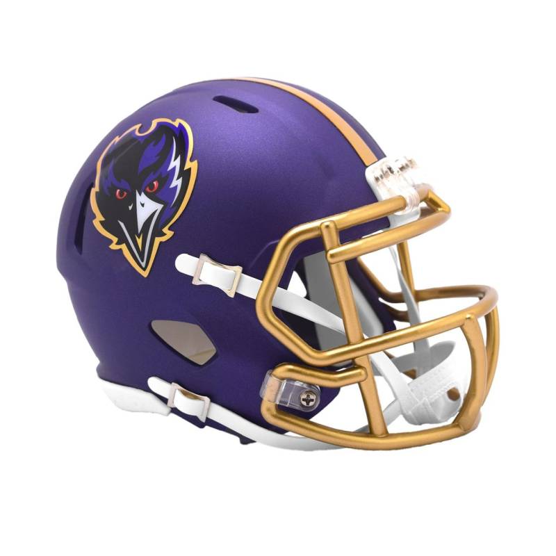 Riddell Speed Mini Football Helm ON-FIELD Baltimore Ravens von Riddell
