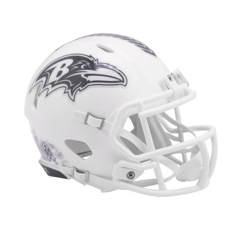 Riddell Speed Mini Football Helm SALUTE Baltimore Ravens von Riddell