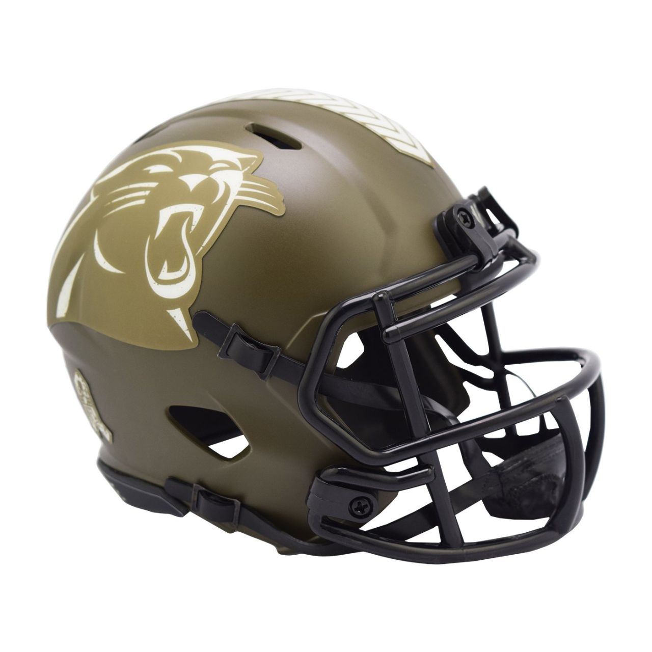 Riddell Speed Mini Football Helm SALUTE Carolina Panthers von Riddell