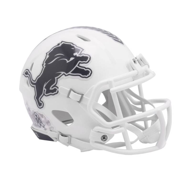 Riddell Speed Mini Football Helm SALUTE Detroit Lions von Riddell