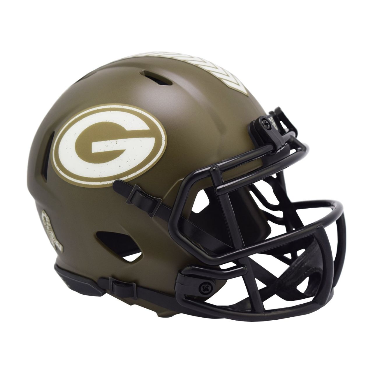 Riddell Speed Mini Football Helm SALUTE Green Bay Packers von Riddell