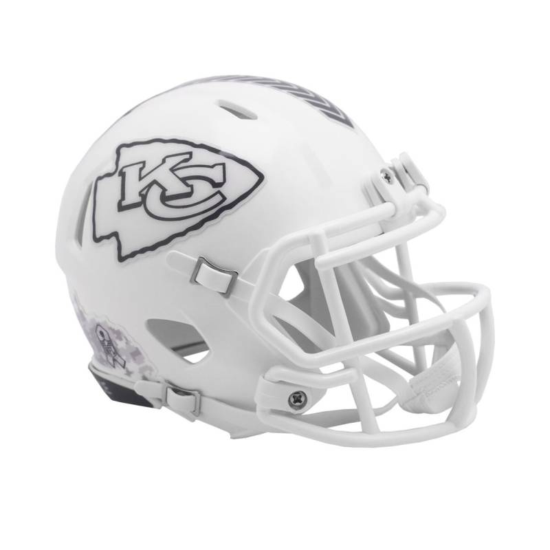 Riddell Speed Mini Football Helm SALUTE Kansas City Chiefs von Riddell