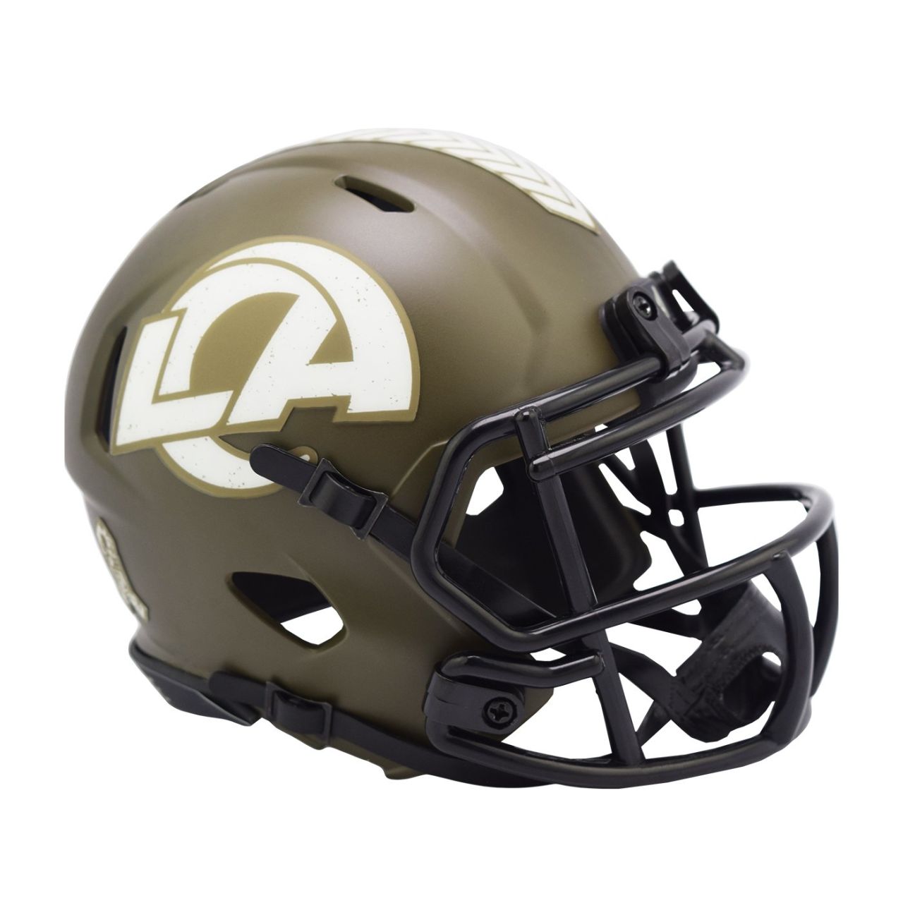 Riddell Speed Mini Football Helm SALUTE Los Angeles Rams von Riddell