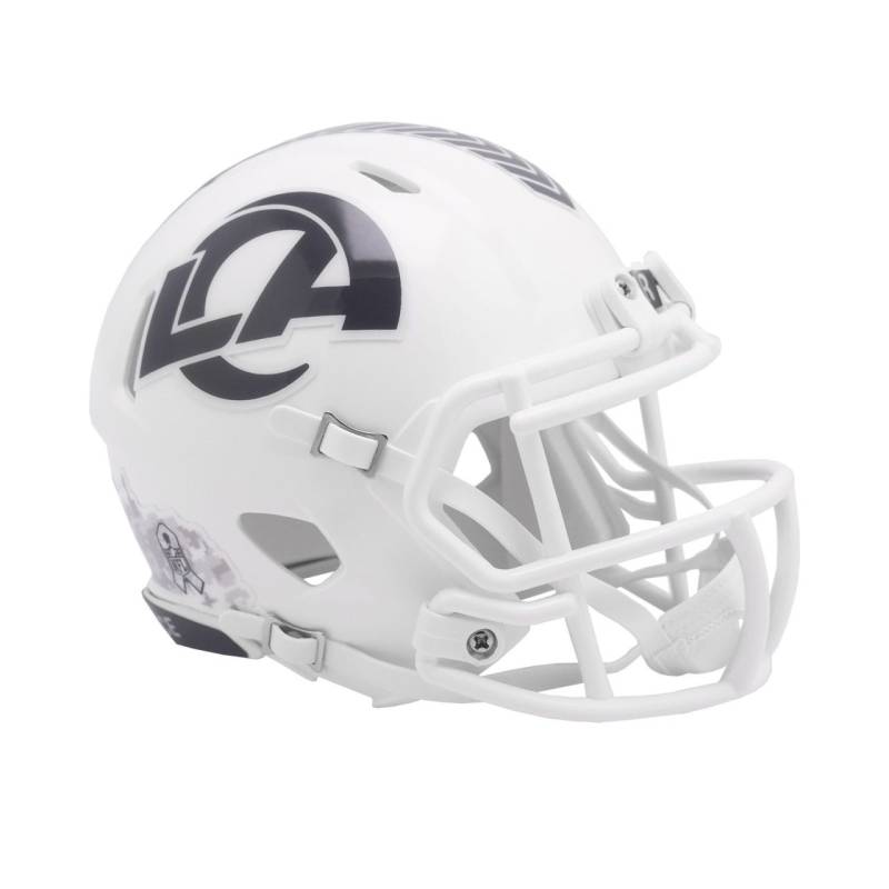 Riddell Speed Mini Football Helm SALUTE Los Angeles Rams von Riddell