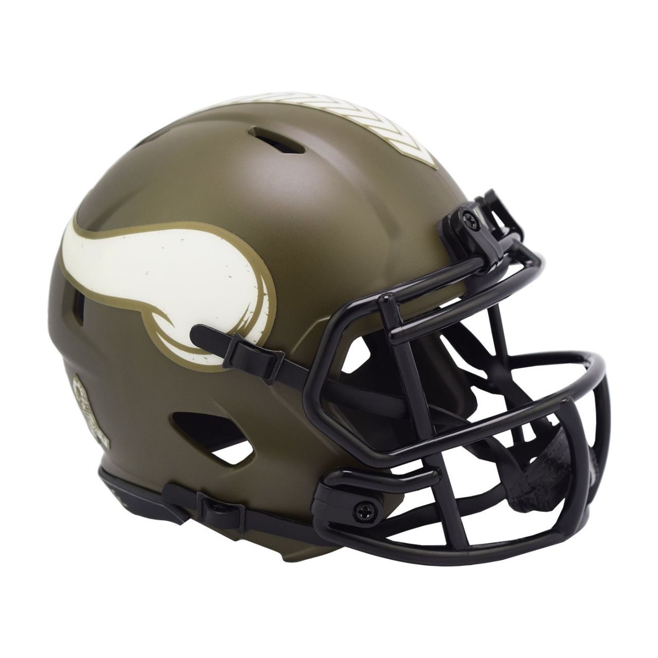 Riddell Speed Mini Football Helm SALUTE Minnesota Vikings von Riddell