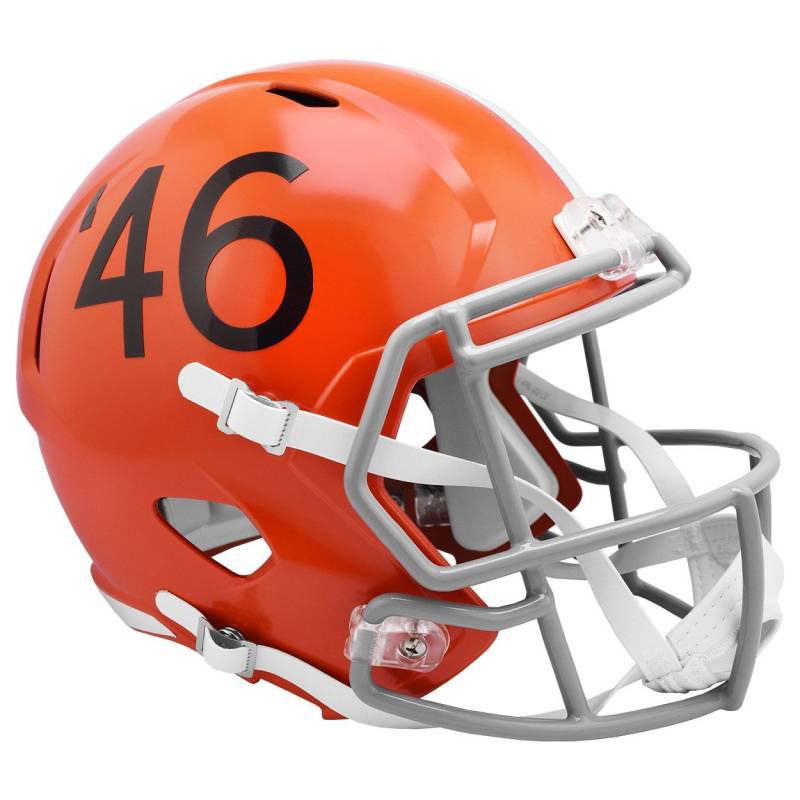 Riddell Speed Replica Football Helm Cleveland Browns 1946 von Riddell