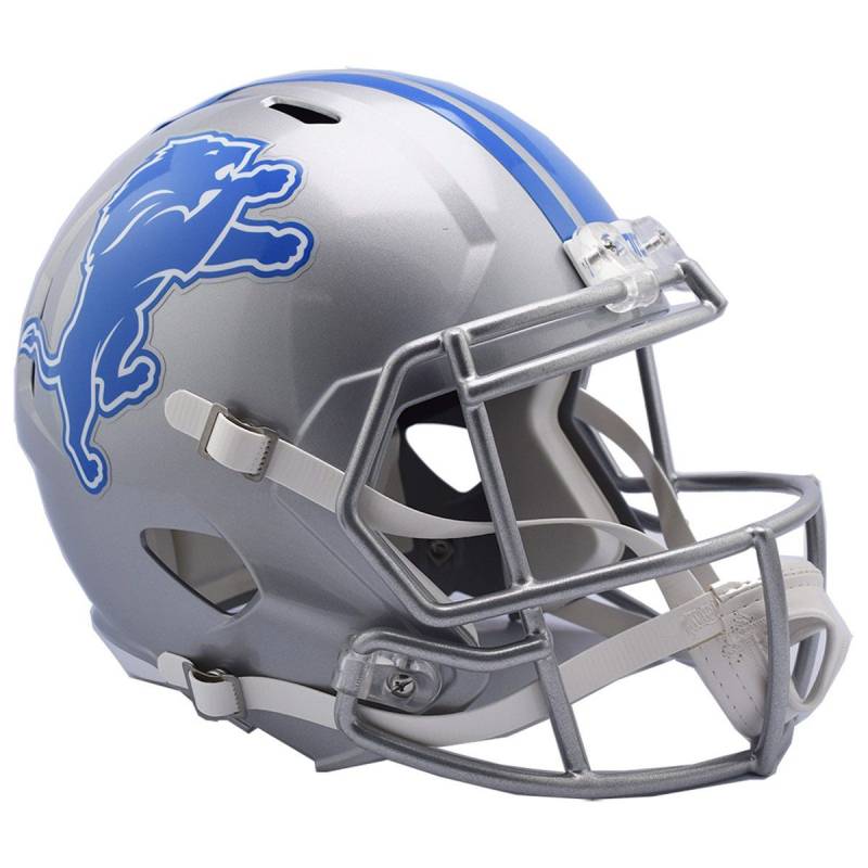 Riddell Speed Replica Football Helm - NFL Detroit Lions Riddell Speed Replica Football Helm - NFL Detroit Lions von Riddell