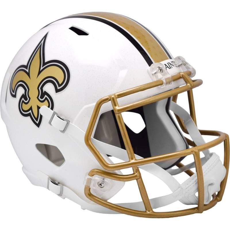 Riddell Speed Replica Football Helm - NFL New Orleans Saints Riddell Speed Replica Football Helm - NFL New Orleans Saints von Riddell