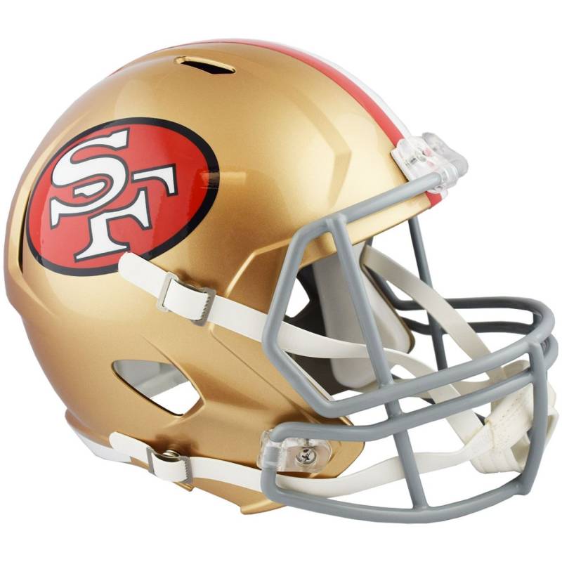Riddell Speed Replica Helm - San Francisco 49ers 1964-1995 von Riddell