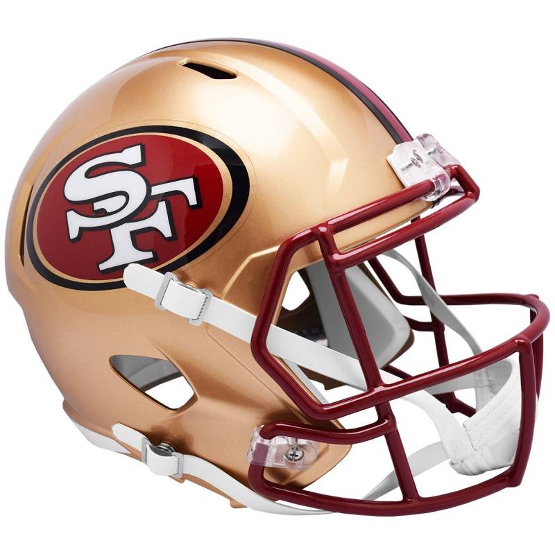 Riddell Speed Replica Helm - San Francisco 49ers 1996-2008 von Riddell
