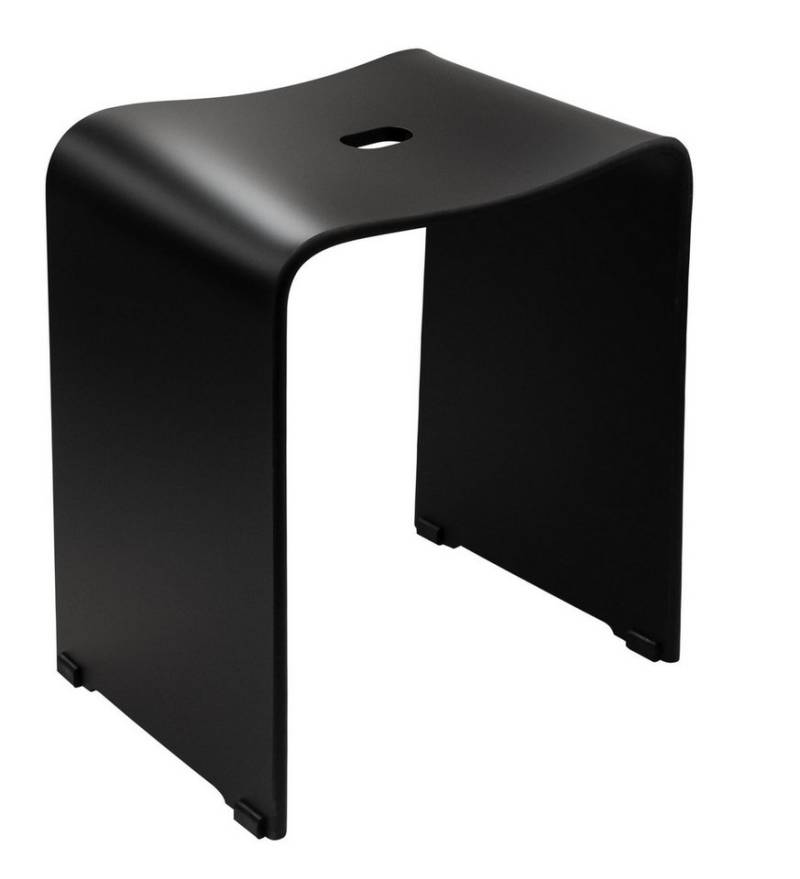 Ridder Duschklappsitz Trendy schwarz matt von Ridder