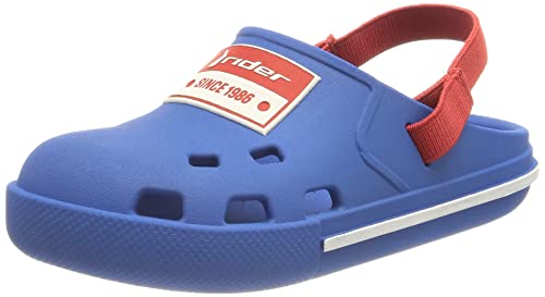 Rider Jungen 11792 Slide, Navy Red, 28.5 EU Schmal von Rider