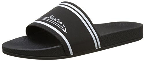 Rider R86 Ad, Herren-Flip-Flops, Schwarz - Schwarz/Weiß - Größe: 39/40 EU von Rider Men