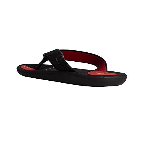 Rider Rider R LINE PLUS Herren Flip Flops Schuhe, Schwarz/Rot, 43 EU von Rider