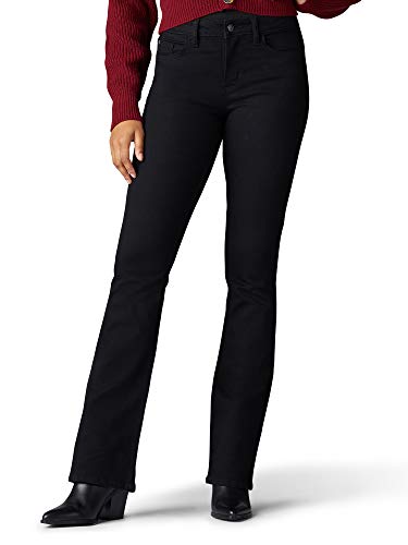 Riders by Lee Indigo Damen Midrise Bootcut Jeans, schwarz, 44 Lange von Riders by Lee Indigo