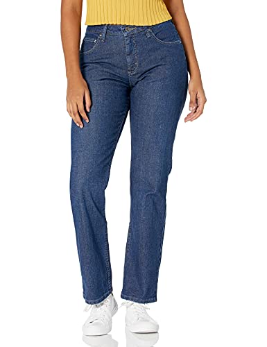 Riders by Lee Indigo Damen Relaxed Fit Straight Leg Jeans, Patriot Blue, 48 Lange von Riders by Lee Indigo