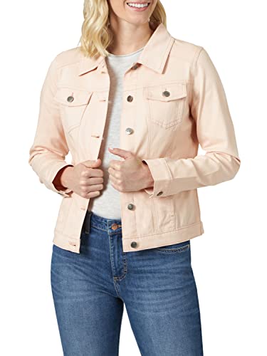 Riders by Lee Indigo Damen Stretch Jeansjacke, Pfirsich, L von Riders by Lee Indigo