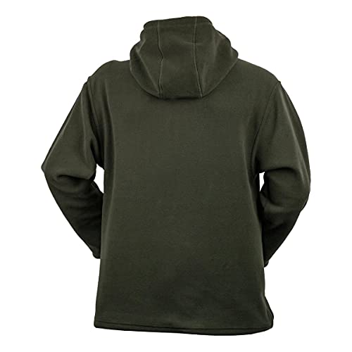 Ridgeline Ballistischer langärmeliger Fleece-Hoodie-Olive von Ridgeline