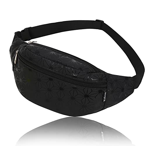 Gürteltasche Damen Bauchtasche Mode Hüfttasche Wasserdicht PU Leder Mädchen Umhängetaschen Handytasche Tasche Outdoor Sport Running Hüfttasche Urlaub Geld Pouch Pack von Ridirun