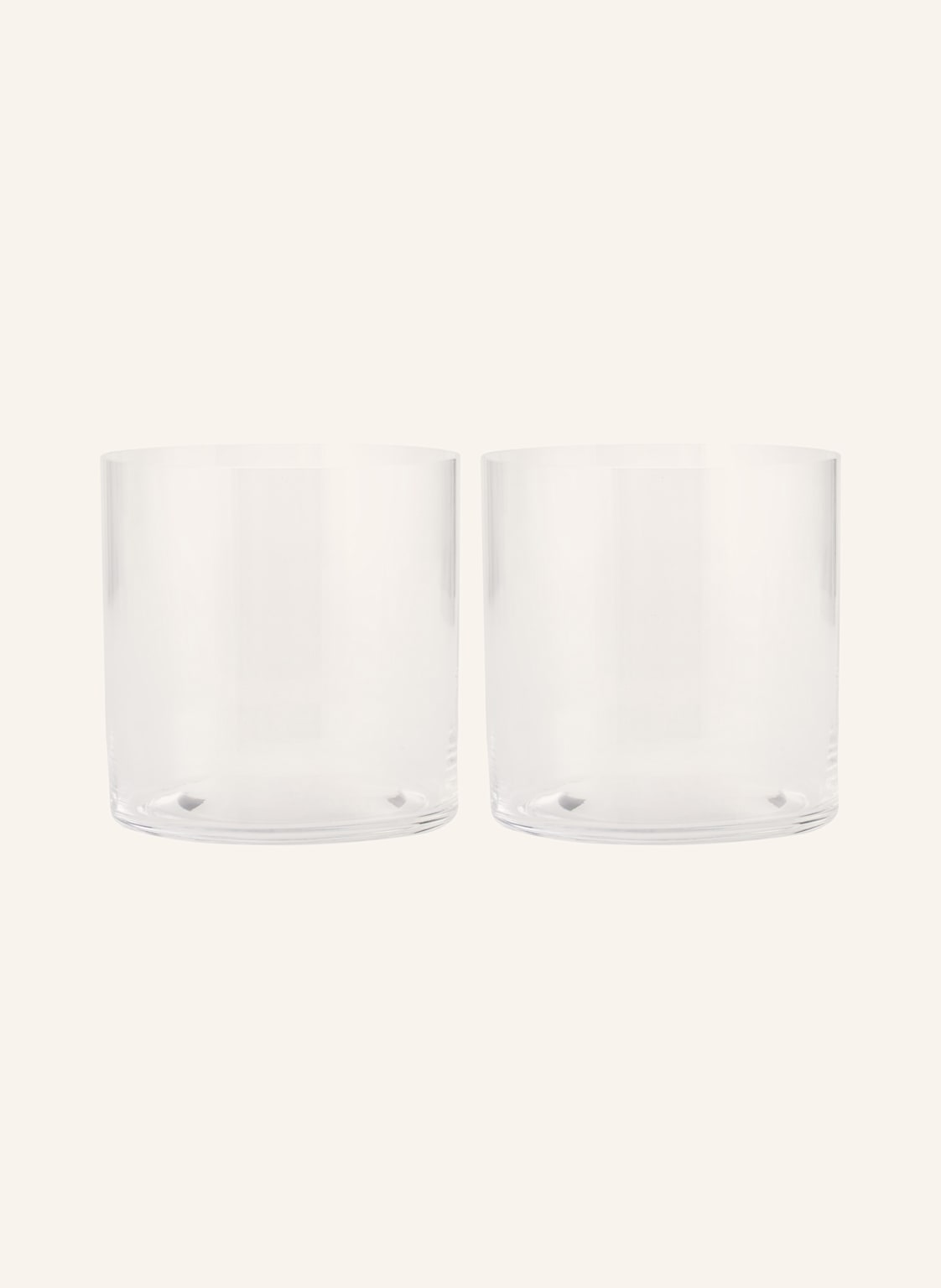 Riedel 2er-Set Trinkgläser h2o transparent von Riedel