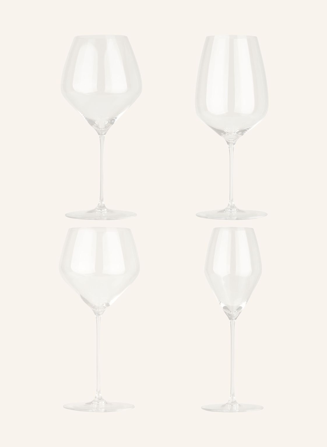 Riedel 4er-Set Weingläser Veloce transparent Riedel 4er-Set Weingläser Veloce transparent von Riedel