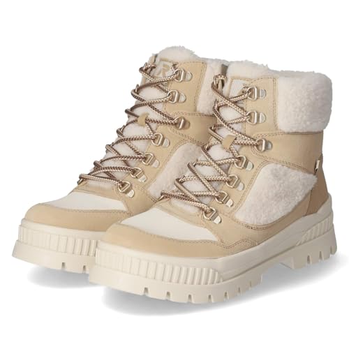 Rieker Evolution Damen Schnürstiefeletten Beige Synthetik 37 von Rieker Evolution